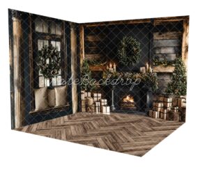 2025 Holiday Photography family pictures backdrop.